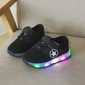 Wholesale european children shoes for sale - Group buy 2018 European All season breathable children sneakers hot sales cool kids shoes fashion casual lighted girls boys shoes