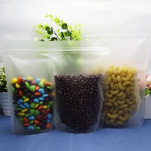 100ピース ロット野菜の種の梱包ド パック cmはマットの透明なビニール袋ジッパーロック メロンの種の貯蔵ポーチリサイクル可能