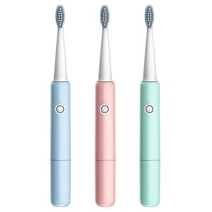 brosse à dents pour filles achat en gros de Haute qualité Sonic Brosse à dents électrique avec pour les garçons Replaceable filles à usage domestique non rechargeable cheveux doux automatique étanche pour longtemps