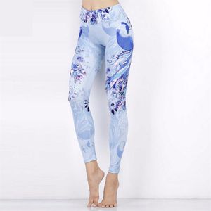 binicilik pantolon tayt toptan satış-Gym Fitness Binme Sport Çalıştırmak için Kadın Yüksek Bel Baskı Yoga Pantolon Performans Egzersiz Tozluklar