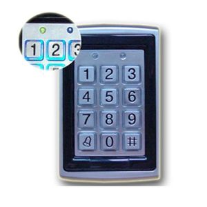 Metal RFID Reader kHz Proximity Door Access Control Keypad Support Users Electric Digital Password Door Lock