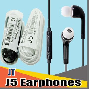 samsung handys s5 großhandel-JTD J5 mm In Ear Kopfhörer mit Mic Lautstärkeregler für HTC Android Samsung Galaxy S4 S5 S6 S7 S8 Note Xiaomi Mobiltelefone
