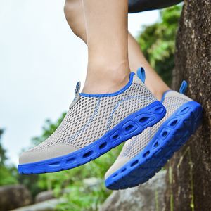 zapatos gratis de china al por mayor-mens mujeres libres shipipng resbalón en los zapatos respirable del verano que vadea entrenadores Los zapatos del diseñador zapatillas de deporte de marca casera hecha en China correr