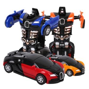 toy figures оптовых-Детские мальчики метаморфозные игрушки воздействия инерциальная деформация автомобиля модель робот автомобильная трансформация действия фигурки подарки