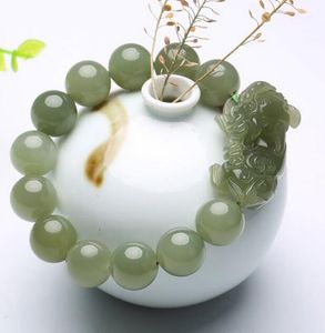 Wholesale china gold bangles for sale - Group buy Hetian jade bracelet Qingshui seed beads men and women jade bracelet Sapphire jade bracelet processing custom