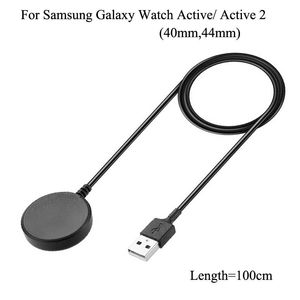 Wholesale For Samsung Galaxy Watch3 Active 2 40mm 44mm Wireless Magnetic Charger R500 R820 R825 R830 Charging Cradle Portable Dock