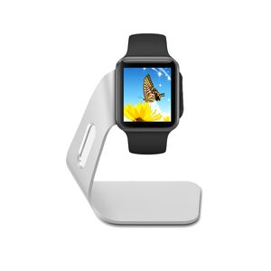 Moda Aluminiowa Wsparcie Stopu Smart Watch Holder Stable Stable Zegarki Ładowanie Dock Station na jabłko IWATCH
