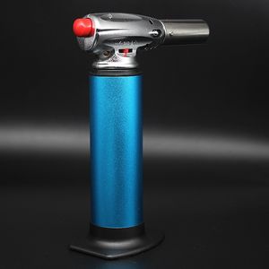 1300C jet torch flame lighter Butane gas Refillable micro torch cigar lighter kitchen Giant Heavy Duty Culinary Multiple Flame Adjustable