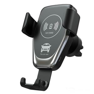 Wholesale samsung galaxy s10 car chargers for sale - Group buy Wireless Car Charger Mount W Fast Qi Car Charger Air Vent Phone Holder for Samsung Galaxy S10 Note Note Smart Phone Wireless Chargers