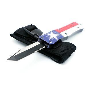 american hunting knives оптовых-MICT MTautoTF troodotfn A161 американских звезда карманных ножей ручка моделей лезвия двойного действие тактических охотничьей autotf ножи Xmas подарков