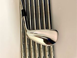 demir setleri toptan satış-Marka Yeni MP Demir Seti MP20 Golf Dövme Ütüler MP20 Golf Kulüpleri Kafa Kapağı ile P Çelik Mil