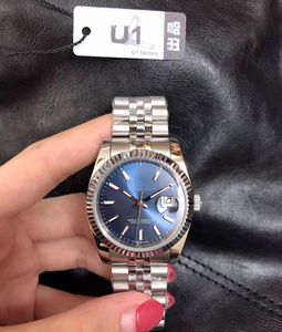 U1 Factory St9 Zapięcie mm Unisex Mężczyźni Kobiety Zegarki Automatyczny Mechaniczny Sapphire Diament Jubileusz Dama Ze Stali Nierdzewnej Zegarki Męskie Kobiece Wristwatches