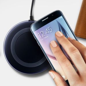 Wholesale samsung wireless chargers for sale - Group buy 5V A QI Wireless Charger Adapter Charge Pad For Galaxy S6 S7 Edge S10 S9 Plus Note iphone plus X XS XR MAX