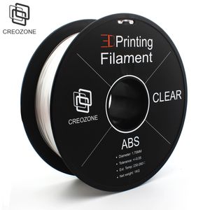 3d yazıcı plastik kalem toptan satış-Freeshipping Şeffaf Temizle ABS D Yazıcı Filament KG D Baskı Malzemeleri ABS Plastik D Kalem Filament