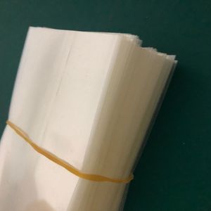 Heat Shrink Wrap Film voor flessen ml ml ml ml ml ml E Liquid Bottle Clear PVC Wrap Tube