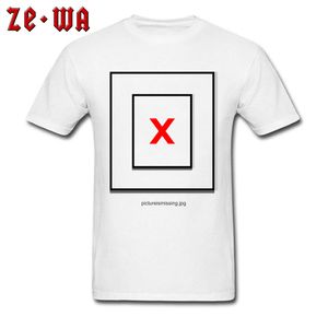 camisa do impressão de bloco t venda por atacado-Criativo Bloco T Camisa Homens Erro T shirt Não Encontrado Tops Mens Geek Piada Tees Engraçado Geométrica Roupas de Impressão Branco Camisetas