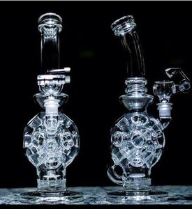 Wholesale thick glass bongs water pipes resale online - 2020 Mother ship exosphere glass bongs fab egg smoking glass water pipes dab rig oil rigs hookahs matrix perc thick glass mm female joint
