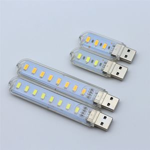 светодиодные фонари для ноутбуков оптовых-Мини LEDs LEDS USB V LED ночник настольная лампа для чтения кемпинг лампы детские подарки для мобильных зарядных устройств ноутбуков