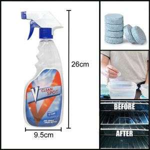 Car Windshield Glass Washer Cleaning Spray Scale Removal Decontamination Effervescent Tablet Cleaner Set Bottle DH0625 T03