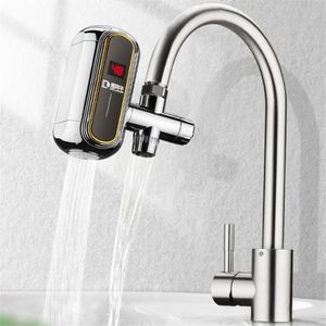 Wholesale water heater temperature resale online - Smart Kitchen Faucet Electric Water Heater Hot Cold Tap Temperature Display Free Installation