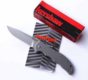 assisted knives оптовых-Отличный лучший Kershaw knives Volt SS Assisted Camping knife with Retail box Spot Customizable
