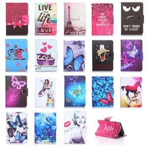 Wholesale lenovo 10 inch tablet for sale - Group buy Universal Design Cartoon Adjustable Flip PU Leather Stand Case Cover For inch Tablet PC MID