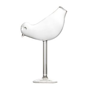 Creative Bird Shaped Cocktail Glass Cup Individualitet Margarita Champagne Molecule Rökt Goblet Home Party Wine Glasses ml