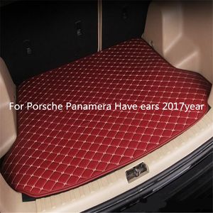 Wholesale ear pads leather for sale - Group buy For Porsche Panamera Have ears year s Car Anti skid Trunk Mat Waterproof Leather Carpet Car Trunk Mat Flat Pad