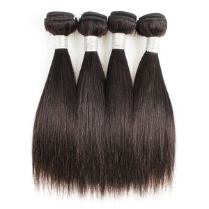 краткие стили weaves оптовых-Прямые волосы пакеты шт г ПК Натуральный цвет Черный перуанские расширения перуанских девственников