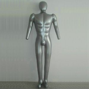 Sexig uppblåsbara mannequin för kläder manlig realist uppblåsbar torso pvc mannequin full kroppsdocka mannequin pc maniks para ropa m00357