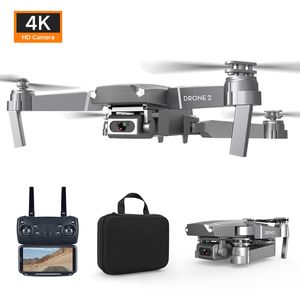 E68 Drone met K camera volwassenen Kid afstandsbediening Vliegtuig speelgoed Begin Mini Quadcopter Cool Dingen Kerstcadeau WiFi FPV Track vlucht Verstelbare snelheid