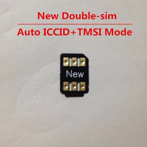 Free DHL Double sim Unlock Card for iOS x all iPhone and GSM WCDMA LTE G Auto Pop up Menu Turbo Sim Gevey