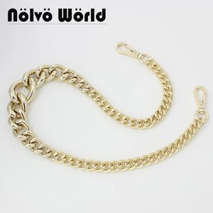 30130 cm Te koop Lichtgewicht zilver aluminium metalen tasketting Dameshandtas Schouderband Goudband 240110