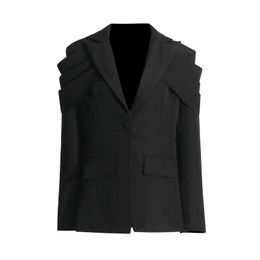 3019 XL 2024 printemps Milan piste manteau vestes à manches longues revers cou haute qualité bouton mode femmes vêtements fan