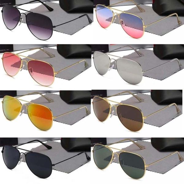 3025 nuevas gafas de sol para hombre, gafas de sol estilo aviador Vintage de marca piloto, gafas de sol polarizadas con banda UV400, gafas de sol para mujer Wayfarer 2020 new324o