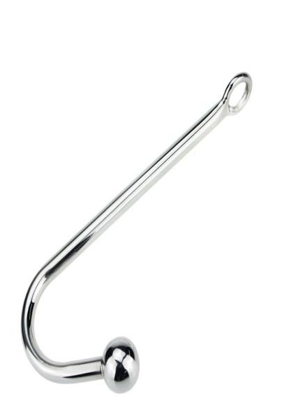 30250 mm en acier inoxydable Anal Hook Metal Butt Plug avec une balle anal plug anal Dilator Gay Sex Toys for Men and Women Adult Games7873465