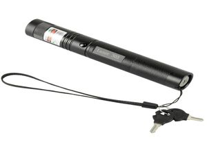 303 Green Laser Pointer Pen 532 nm 5MW Focus ajustable Cargador de batería Conjunto de adaptador US 1087418