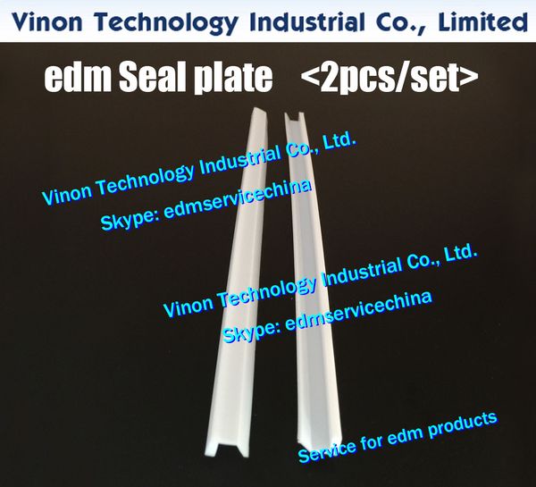 Plaque d'étanchéité edm 3033991, pièces A (2 pièces/sac) inférieure pour machines de découpe de fil Sodic A325,A535 3033991 = 118324 SEAL-PLATE-A