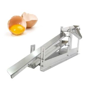 304 Commerciële kleine handmatige eiwit- en dooierafscheider Vloeistofscheidingsmachine voor eendenkip-eieren Eierendooierfiltergereedschappen 913