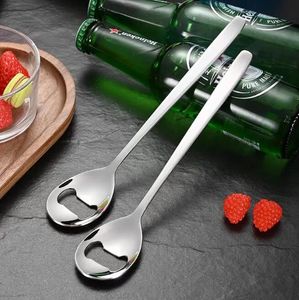Abrebotellas de acero inoxidable 304, nuevo diseño, cuchara coreana, cuchara para cena, cuchara de arroz espesada para el hogar