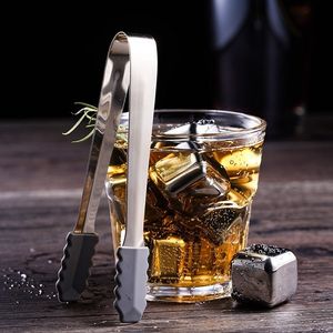 304 roestvrij staal ijsblokje herbruikbare chilling stenen voor whiskywijn Houd uw drank metalen ijs whisky rode wijn koeling Barware T2I51764