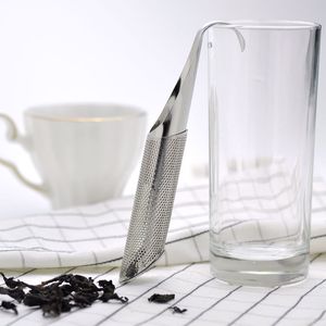 304 roestvrijstalen thee -zeefsel steiler zandloper hangende pijp thee -filter maken artefact cup infuser