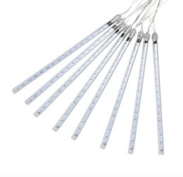 305080cm Tube de douche de météores lumière de pluie de météores extérieure étanche 8 Tubes LED chaîne lumineuse pour la décoration de fête de mariage de noël9923764