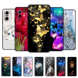 Voor Xiaomi Mi 11 / Lite 5G NE 4G 11i Ultra Case Back Telefoonoverslag Xiomi 11lite Siliconentas Zwarte TPU -hoes