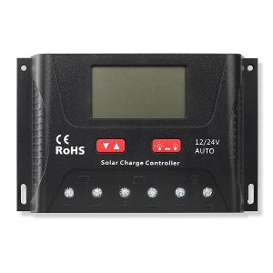 30A 40A 12V 24V Auto Solar Charger Controller Lithium Battery HP2430 HP2440 Zonnepaneel Batterijladercontroller