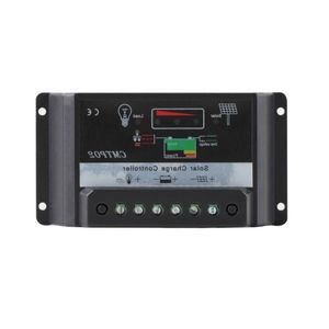 Livraison gratuite 30A PWM Protection du panneau solaire Chargeur Régulateur de charge 12V / 24V DC Gtiwg