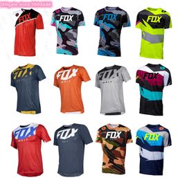 30AS 2024 T-shirt de mode Costume de vélo de montagne Foxx T-shirts pour hommes T-shirts pour hommes Enduro Short Camiseta Chemise de VTT Équipe de cyclisme Descente DH Maillot de motocross de vélo tout-terrain