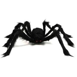 30 cm/50 cm/75 cm/90 cm/125cm/150 cm/200 cm zwarte spin Halloween Decoratie Haunted House Prop Indoor Outdoor Giant Decor F0720
