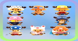 30cm Anime One Piece Chopper Cosplay Sabo Sanji Soft Plush Toys Party décorations Cartoon Poupées en peluche Cadeau de Noël pour Kids6256563