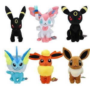 30 CM Big Size Zittende Monster Gevulde Poppen Mooie Anime Animal Evolution Familie Knuffels Plushie Home Party Decoratie